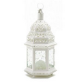 White Moroccan Lantern